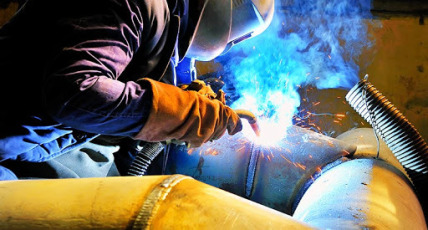 bolts nuts fasteners closeup